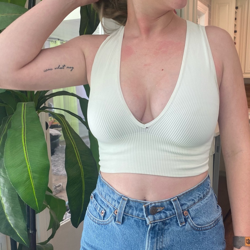 Plunge Crop Top